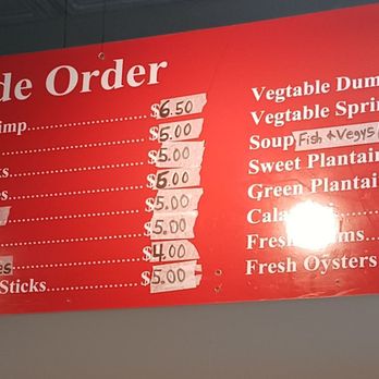 Fish House - a menu for a side order - Seafood Markets Near Me - Sunnyside, New York Fish House - a menu for a side order - Seafood Markets Near Me - Sunnyside, New York