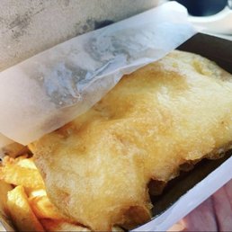 Haddock fish and chips