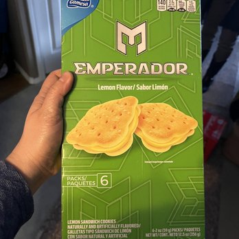 TAMM Mexican Restaurant - a hand holding a box of emperador - Mexican Near Me - Kelowna, British Columbia
