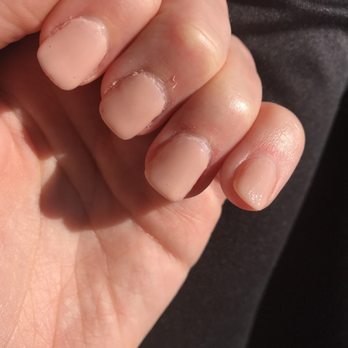 Sandfly Nails & Spa - Bubbles, rough edges, even wrinkling on the pinky. - Nail Salons Near Me - Savannah, Georgia Sandfly Nails & Spa - Bubbles, rough edges, even wrinkling on the pinky. - Nail Salons Near Me - Savannah, Georgia