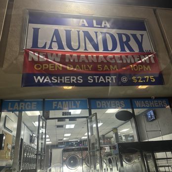 La La Laundry - Entrance - Laundromat Near Me - Anaheim, California
