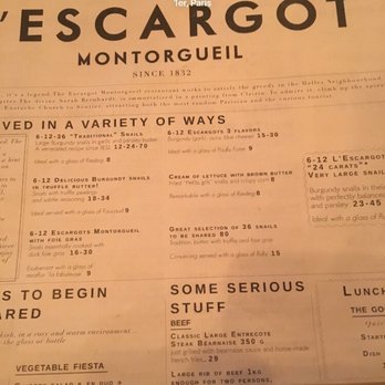 L'Escargot - French Near Me - Paris, 75 L'Escargot - French Near Me - Paris, 75