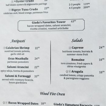 GIADA - Italian Near Me - Las Vegas, Nevada