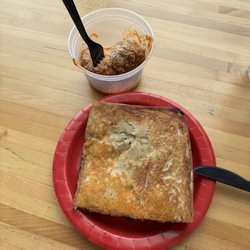 Mortadeli - SPINACH & RICOTTA W/ Side of Gravy and SIDE OF MEATBALLS
