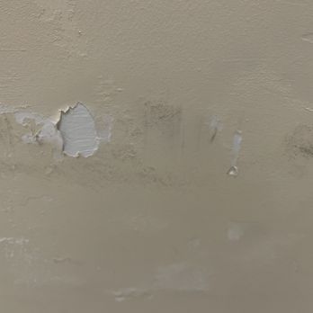 CareOne at Lexington - Large patch of peeling paint in the squalid bathroom. - Retirement Homes Near Me - Lexington, Massachusetts