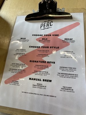 Menu photo 7 PERC Coffee Savannah, GA