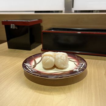 Waka Sakura - scallop from japan - Conveyor Belt Sushi Near Me - Gardena, California