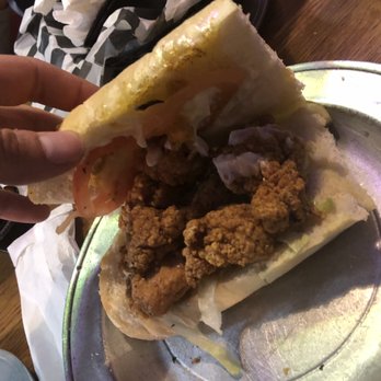 Oby's - Obys alligator po-boy. It was good. Just would make sure it's a little more fully dressed. - Cajun/Creole Near Me - Starkville, Mississippi
