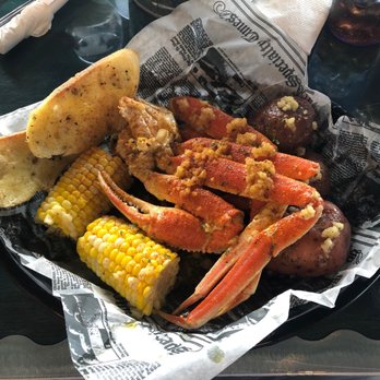 Beachside Seafood - Snow Crab Basket - Seafood Near Me - Indialantic, Florida