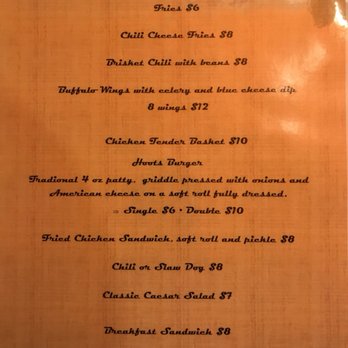 Hoot's Bar and Grill - menu - Bars Near Me - Snowshoe, West Virginia Hoot's Bar and Grill - menu - Bars Near Me - Snowshoe, West Virginia