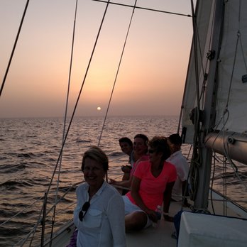 Middle Bay Sailing Charters - Good friends Sailing on mobile bay into the sunset! - Sailing Near Me - Fairhope, Alabama Middle Bay Sailing Charters - Good friends Sailing on mobile bay into the sunset! - Sailing Near Me - Fairhope, Alabama