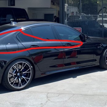 Sleek - Passenger Side Water stains - Auto Detailing Near Me - Los Angeles, California Sleek - Passenger Side Water stains - Auto Detailing Near Me - Los Angeles, California
