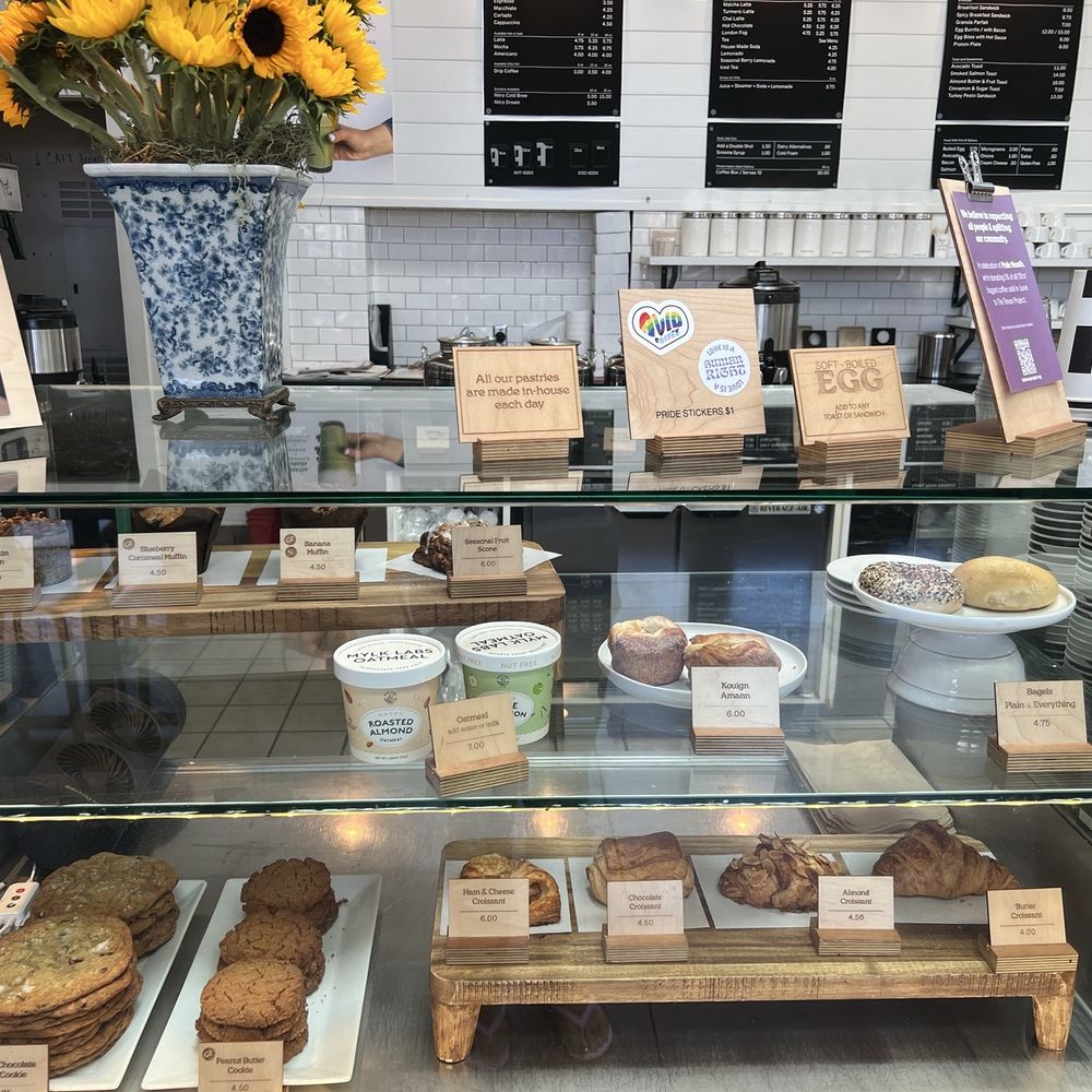 Avid Coffee - Pastry display case - Cafes Near Me - Santa Rosa, California