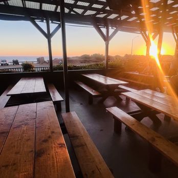 Neptune's Net - Additional outdoor seating area, can't beat that view! - Seafood Near Me - Malibu, California