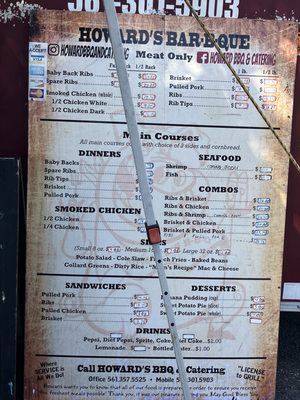 Menu photo 1 Howard's BBQ Lake Worth, FL