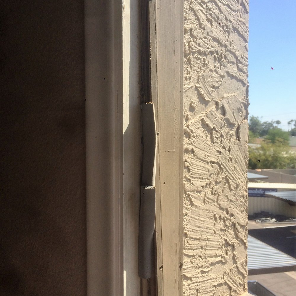 Beacon at 601 - weather stripping and this is after maintenance "fixed" it. - Apartments Near Me - Mesa, Arizona Beacon at 601 - weather stripping and this is after maintenance "fixed" it. - Apartments Near Me - Mesa, Arizona