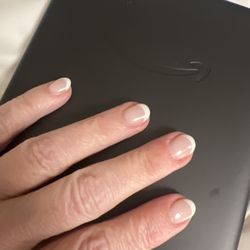 Nail Chic - I wanted barely there nails (short) and Sunny nailed it (pardon the pun). If only she could make my hands look younger