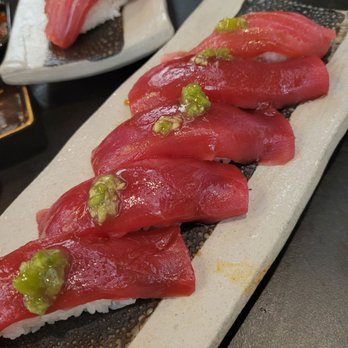 Chubby Cattle - Tuna Nigiri - Barbeque Near Me - Monterey Park, California Chubby Cattle - Tuna Nigiri - Barbeque Near Me - Monterey Park, California