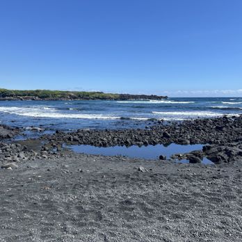 Punalu'u Black Sand beach - Beaches Near Me Punalu'u Black Sand beach - Beaches Near Me