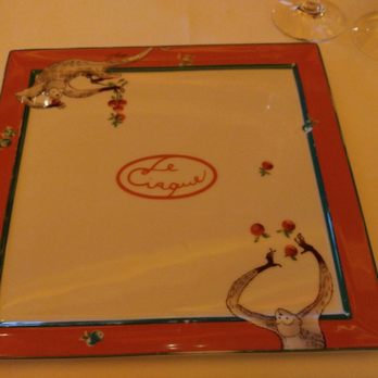 Le Cirque - Love these plates!!! - French Near Me - Las Vegas, Nevada