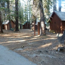 Stockton Silver Lake Camp - A view of the cabins available for Silver Lake Campers.