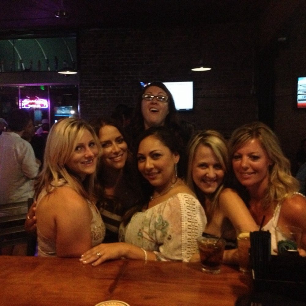 Bar 101 Eats & Drinks - Girls goofing off at bar 101 - Sports Bars Near Me - Roseville, California