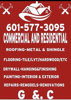 G & C Contracting Logo