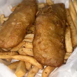 Fox’s Giant Pizza - Fish and chips