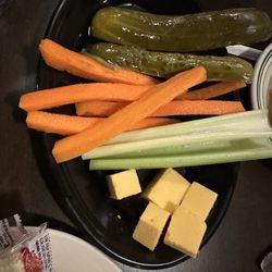 Archie's Waeside - Ahhhh, the relish tray.