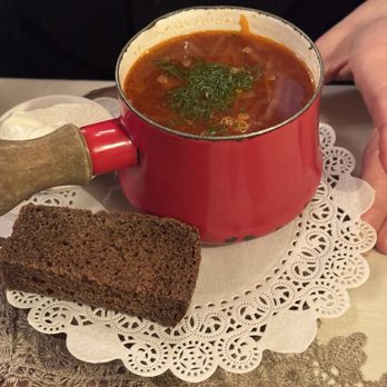 Mari Vanna - Borsch Soup - Russian Near Me - New York, New York Mari Vanna - Borsch Soup - Russian Near Me - New York, New York