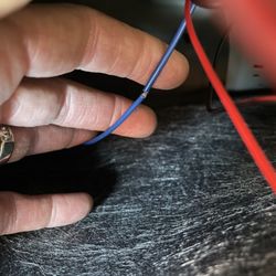 Santa Clarita Auto Sound - open wire leading to the backup light