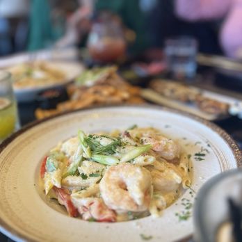 Jungly - Rasta Pasta with shrimp - Lounges Near Me - Long Island City, New York