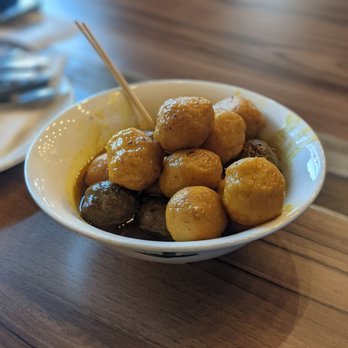Good Catch Cafe - curry fish balls - Hong Kong Style Cafe Near Me - Markham, Ontario
