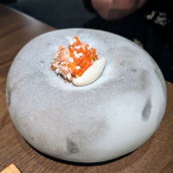 Seline - Smoke sturgeon, cauliflower, egg - Seafood Near Me - Santa Monica, California Seline - Smoke sturgeon, cauliflower, egg - Seafood Near Me - Santa Monica, California