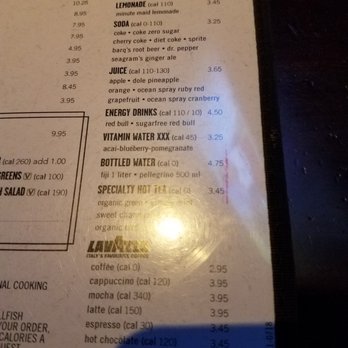 Yard House - menu non-alcoholic - Bars Near Me - Westlake, Ohio Yard House - menu non-alcoholic - Bars Near Me - Westlake, Ohio