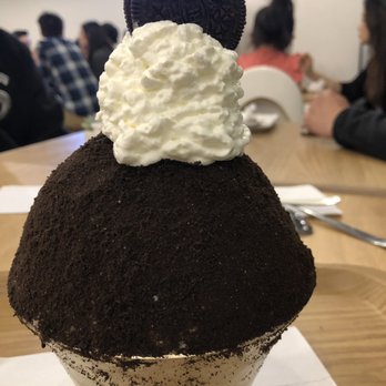 Snowy Village - Oreo bingsoo - Shaved Ice Near Me - Seattle, Washington Snowy Village - Oreo bingsoo - Shaved Ice Near Me - Seattle, Washington