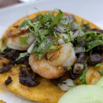 AJ's Tacos - Steak and shrimp taco - Food Trucks Near Me - Columbus, Ohio AJ's Tacos - Steak and shrimp taco - Food Trucks Near Me - Columbus, Ohio