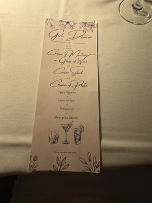 Menu photo 3 Bistecca Las Vegas, NV