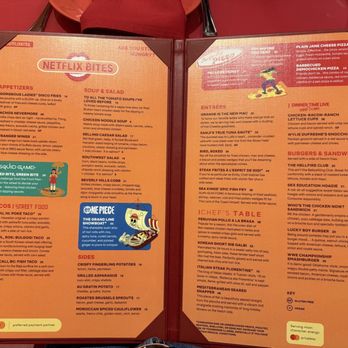 Netflix Bites - Dinner Menu - American Near Me - Las Vegas, Nevada Netflix Bites - Dinner Menu - American Near Me - Las Vegas, Nevada