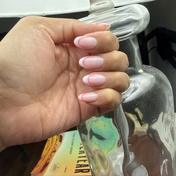 Raus Nail Studio - Russian manicure with double French design - Nail Salons Near Me - New York, New York Raus Nail Studio - Russian manicure with double French design - Nail Salons Near Me - New York, New York