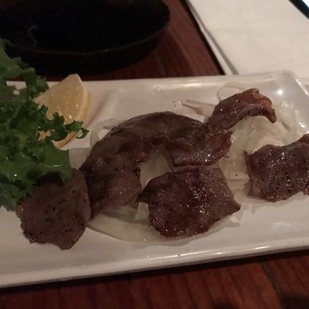 Kenka - Beef tounge... tiny slices - Sushi Bars Near Me - New York, New York
