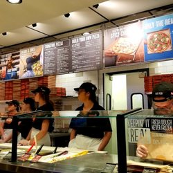 Blaze Pizza - The lineup.