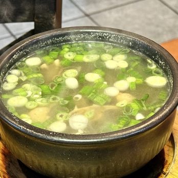 New Seoul Korean Charcoal BBQ - Oxtail soup - Korean Near Me - Des Plaines, Illinois