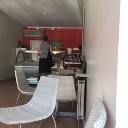 enjoy it finest icecream and fruits