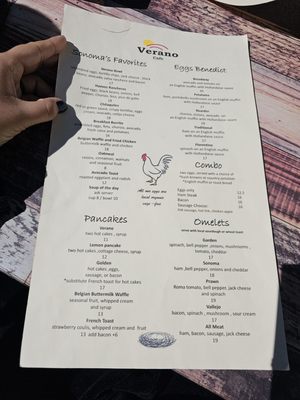 Menu photo 8 Verano Cafe Sonoma, CA