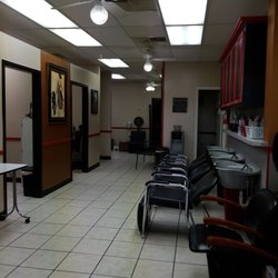 Hair coloring and perms.