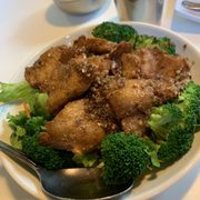 Photo of Golden Era Vegan Restaurant - San Francisco, CA, United States. Lemon pepper entree