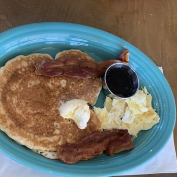 Chef's Diner Taco's After Hours - Kid's pancake (looks like an adult pancake) comes with one egg & 2 slices of bacon (or sausage) 10/4/26 - Mexican Near Me - Pico Rivera, California
