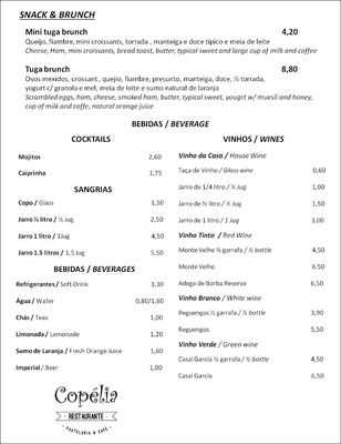 Menu photo 2 Restaurante Copélia Lisbon, 11