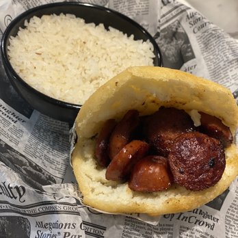 Caracas Bistro - Arepa Spanish Chorizo - Venezuelan Near Me - Mishawaka, Indiana Caracas Bistro - Arepa Spanish Chorizo - Venezuelan Near Me - Mishawaka, Indiana